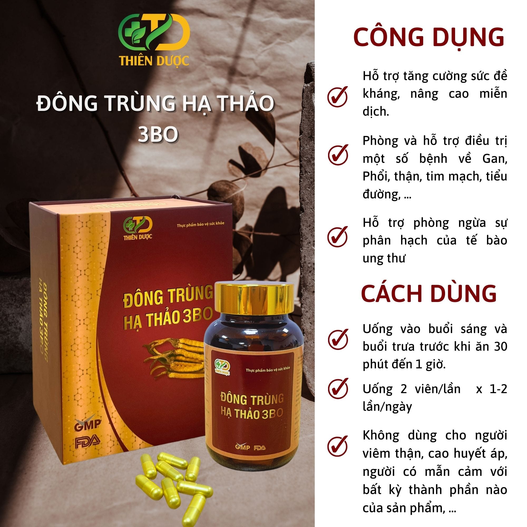 Đông Trùng Hạ Thảo 3BO - hình ảnh 3 Đông Trùng Hạ Thảo 3BO - hình ảnh 3