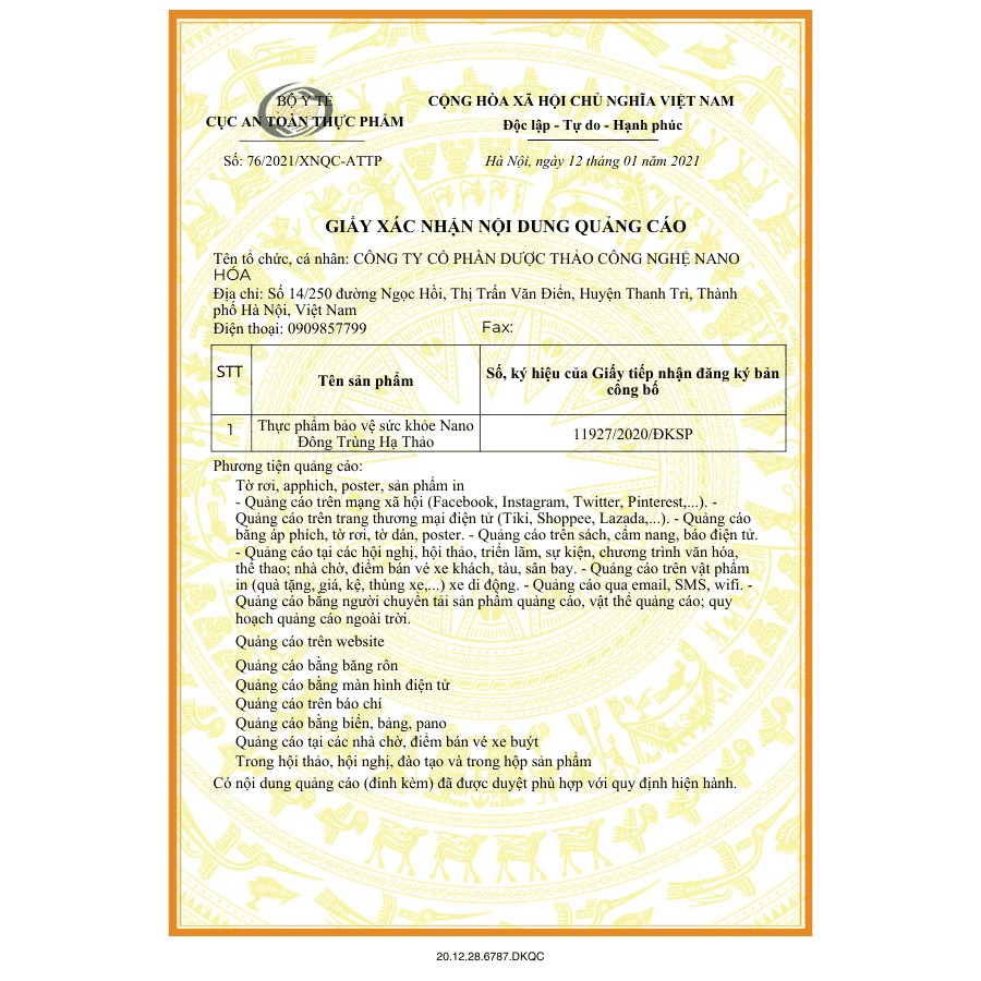 HSQC-Nano-dong-trung-ha-thao