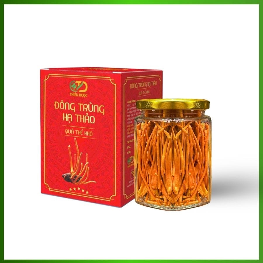 Đông Trùng Hạ Thảo Quả Thể Khô (Loại 2)